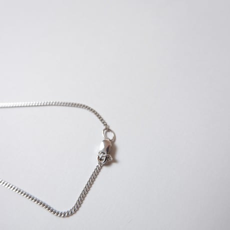 CROSS NECKLACE/SILVER
