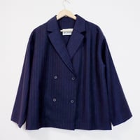 Twill Stripe Blazer
