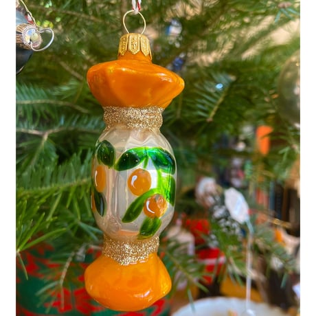 Christmas Ornament / Apricot Candy