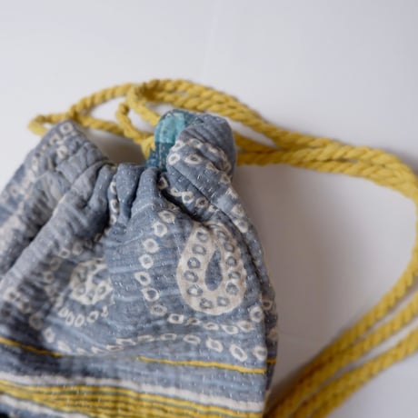 KANTHA 巾着/E