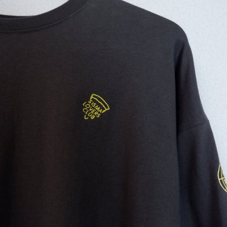 SISMA LOVERS CLUB LS TEE/BLACK