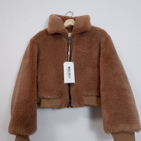 ZIP JACKET / BROWN