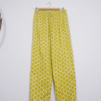 LOVERY PAJAMA PANTS/YELLOW