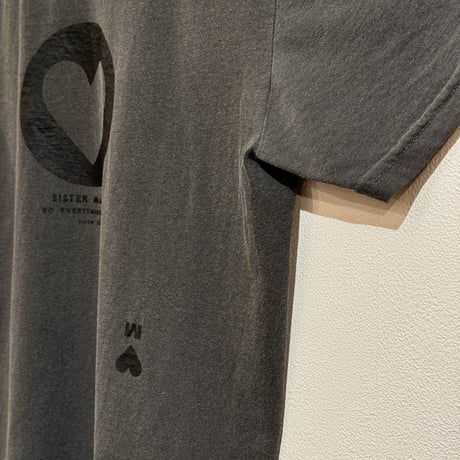 sisma トランプ Tee /♠️ & 🖤 BLACK