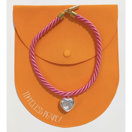 Silver Heart Choker