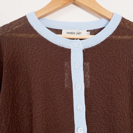 SEE-THROUGH CARDIGAN