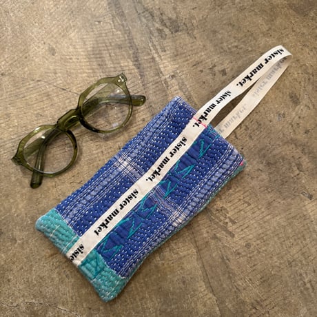Kantha Glasses Pouch/F