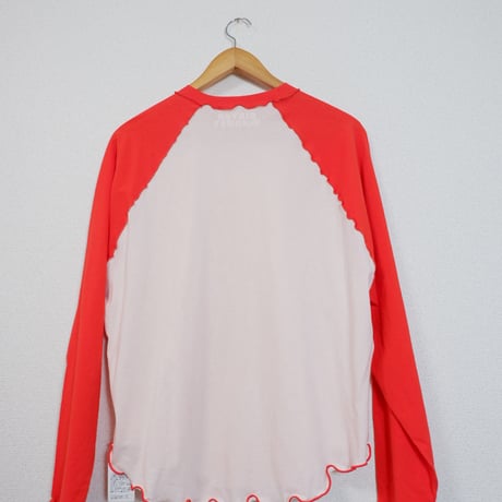 ORIGINAL RAGLAN LS TEE /  RED×PINK