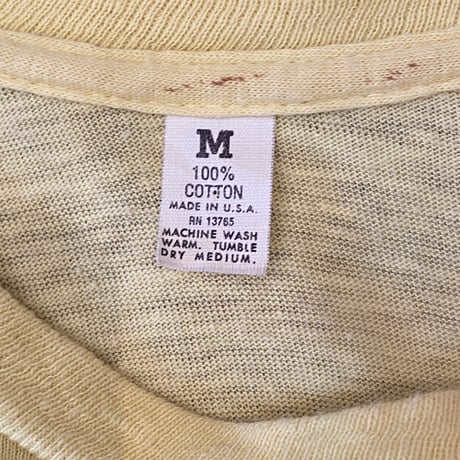 THE COLD FIGHTER right yellow tee