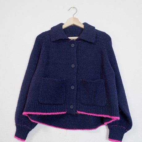 DOG KHIT JACKET/NAVY