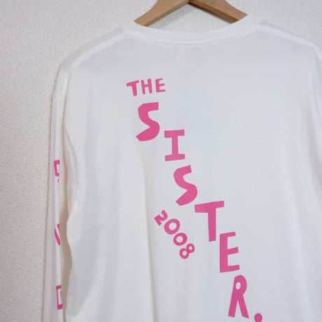 THE SISTER LS TEE/WHITE