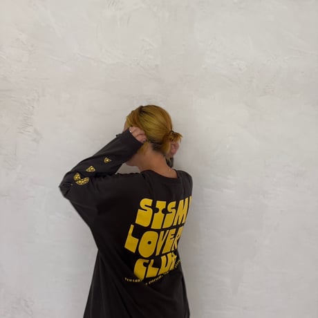 SISMA LOVERS CLUB LS TEE/BLACK