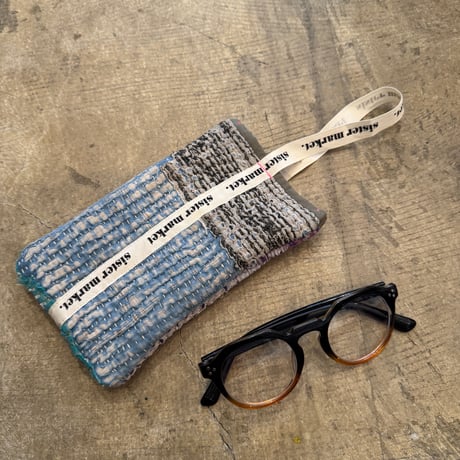 Kantha Glasses Pouch/H