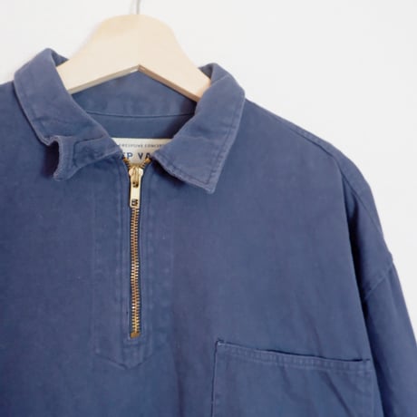 PATCHWORK HALFZIP SHIRTS JACKET