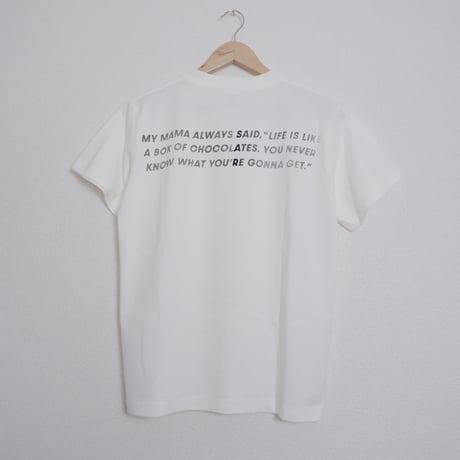 FOREST'S MOM message TEE/WHITE