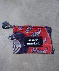 Kantha Pouch/P