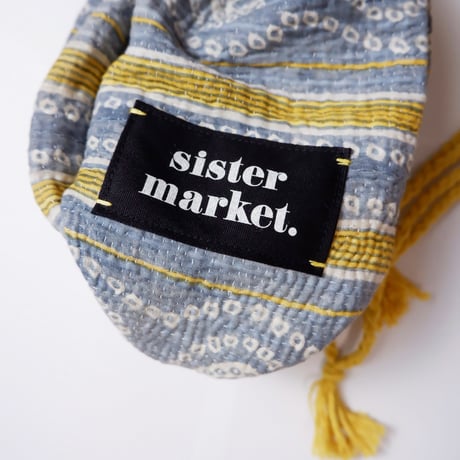 KANTHA 巾着/E