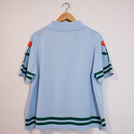 Cloe Rose jacguard Polo
