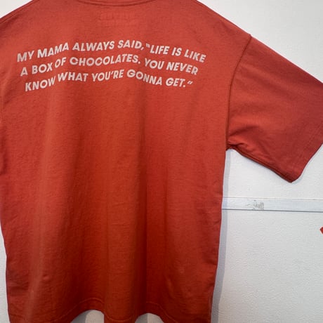 FOREST'S MOM message TEE/terracotta
