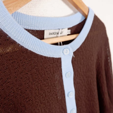 SEE-THROUGH CARDIGAN