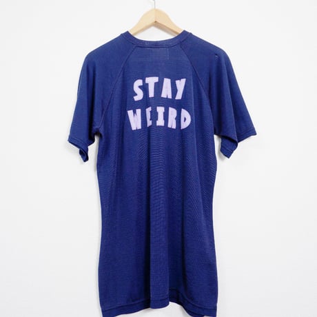 STAY WEIRD STRETCH TEE