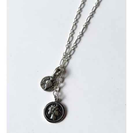 Silver Coin Necklace