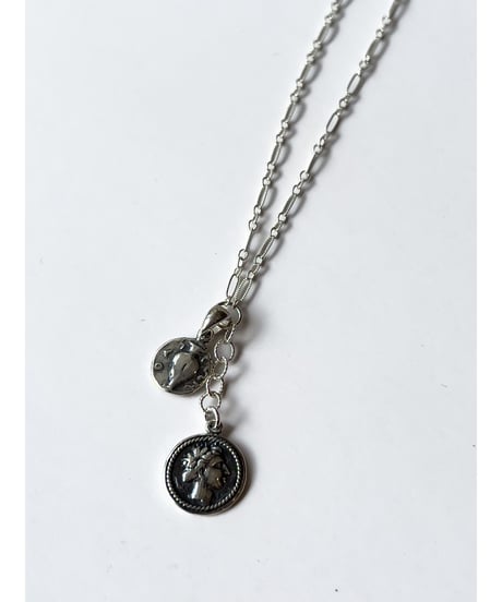 Silver Coin Necklace