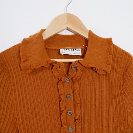 RIB KNIT POLO SHIRTS