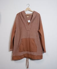 v-neck hoodie