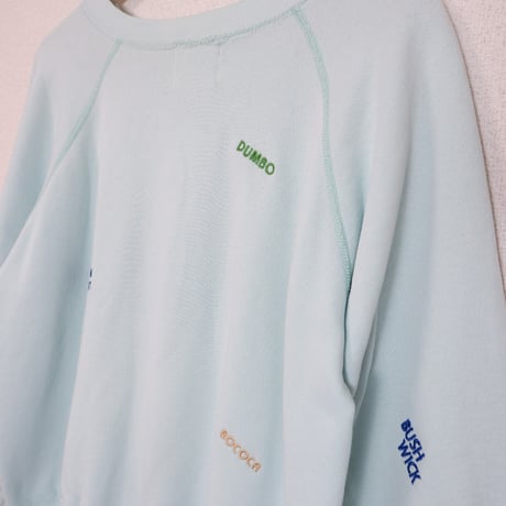 80s-90s Embroidery Sweat/MINT