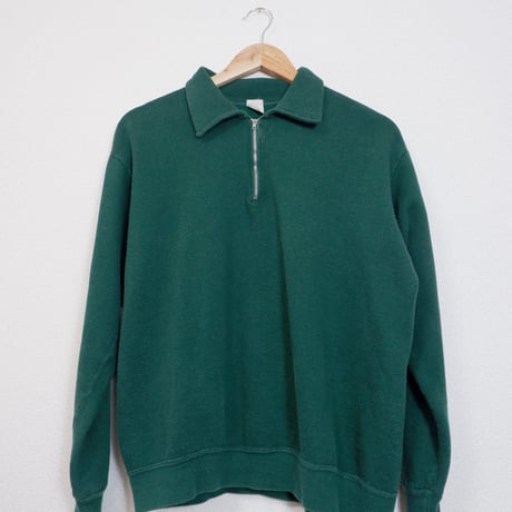 HALF ZIP SWEAT GREEN
