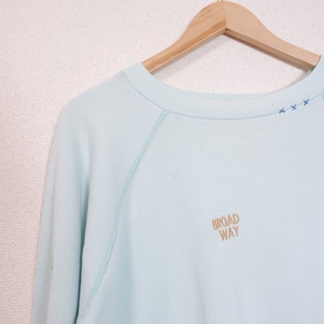 80s-90s Embroidery Sweat/MINT