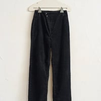 CORDUROY HOOK PANTS - SEP IN /BLACK