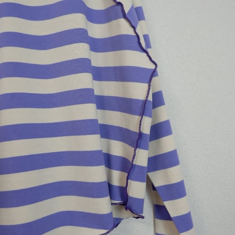 SISMA BORDER LS TEE/PURPLE