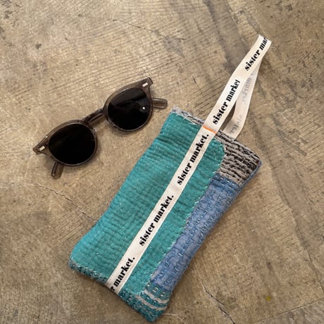 Kantha Glasses Pouch/D
