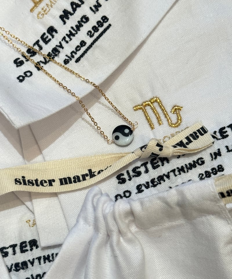 お値下げ♡早い者勝ち♡Mal. ネックレス ⚫︎予約⚫︎Ying Yang Necklace ☯️ | sister market.