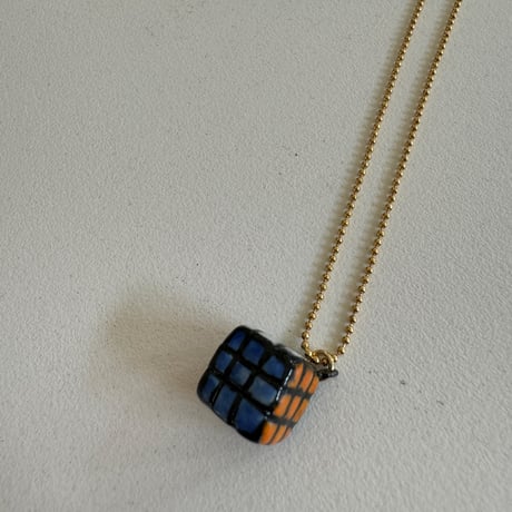 ceramic Rubik's Cube/crocodile