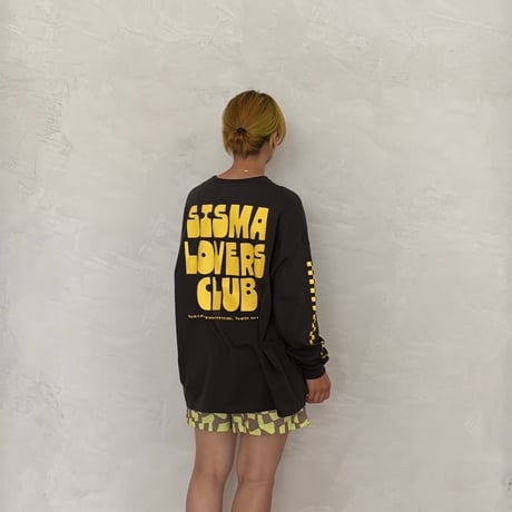 SISMA LOVERS CLUB LS TEE/BLACK