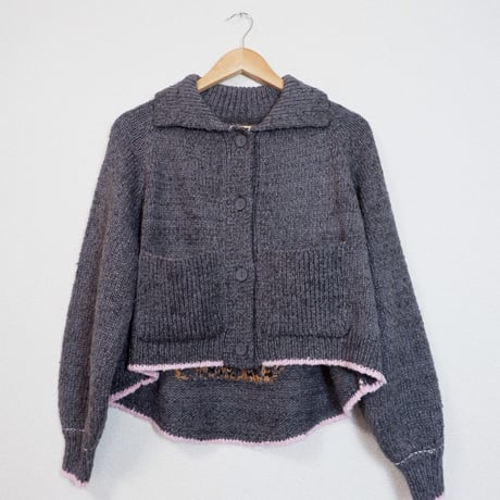 DOG KHIT JACKET/GREY