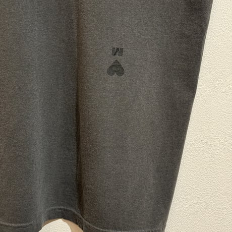 sisma トランプ Tee /♠️ & 🖤 BLACK