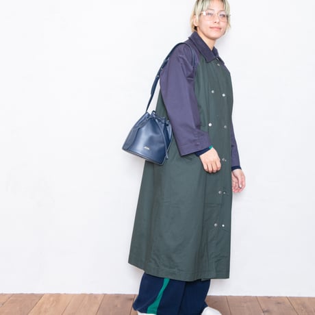 ANNE LEATHER SMALL BUCKET BAG