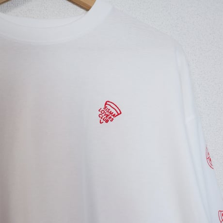 SISMA LOVERS CLUB LS TEE/WHITE