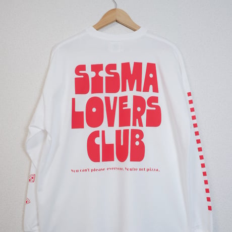 SISMA LOVERS CLUB LS TEE/WHITE