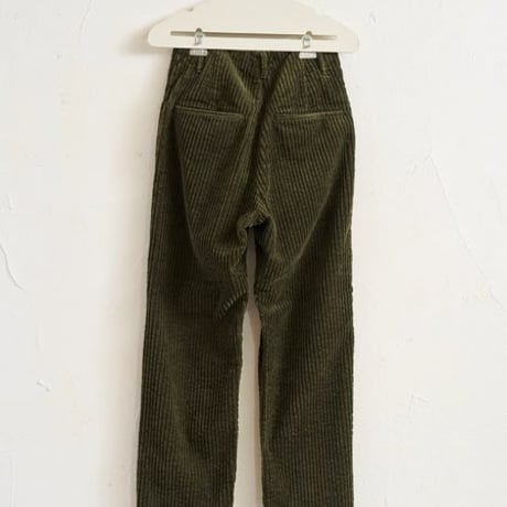 CORDUROY HOOK PANTS - SEP IN /OLIVE