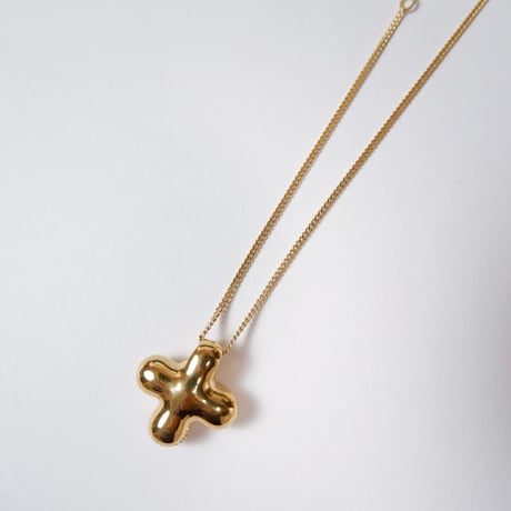 CROSS NECKLACE/GOLD
