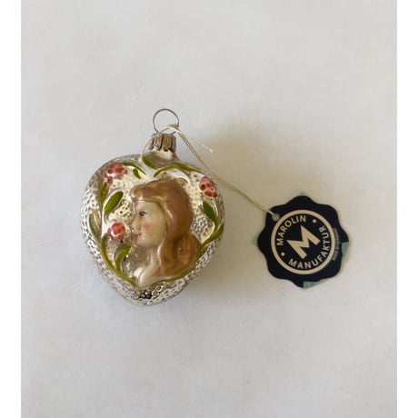 Christmas Ornament / Lady with Flowers💐