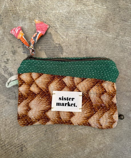 Kantha Pouch/E