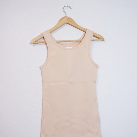 RIB TANKTOP/BEIGE