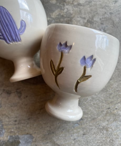Lilac Wine cup Cactus and Rose