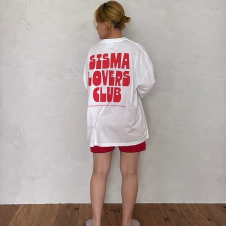 SISMA LOVERS CLUB LS TEE/WHITE
